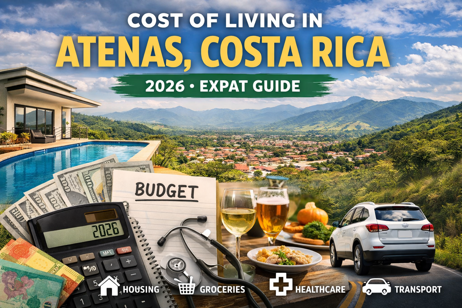 Cost of Living in Atenas Costa Rica (2026 Guide for Expats)